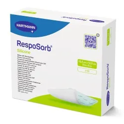 Pansament RespoSorb Silicone 12,5 x 12,5 cm, 10 bucati, Hartmann