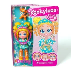 Papusa Pets Party +3 ani Daisy, Kookyloos