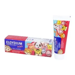 Pasta de dinti cu aroma de capsuni Kids Emoji 3-6 ani, 50 ml, Elgydium