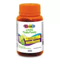Ursuleti gumati cu probiotice P'tit Biotic, 60 ursuleti, Pediakid