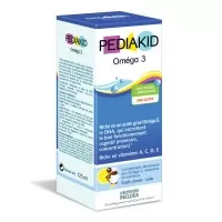 Sirop pentru copii Omega 3 si Vitamina A,C,D,E cu aroma de cola, 125 ml, Pediakid