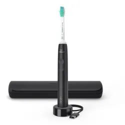 Periuta de Dinti Electrica 3100 Negru + Toc Transport Sonicare HX3673/14, Philips