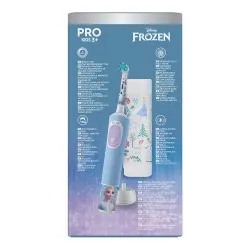 Periuta Electrica Vitality Pro Kids Frozen +3ani + Trusa Calatorie, Oral B