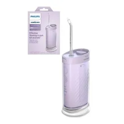 Irigator Bucal Compact Flosser Portabil Sonicare HX3333/23, Mov, Philips