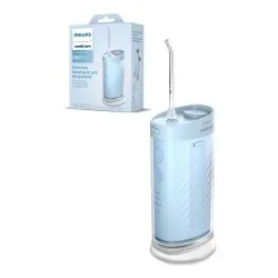 Irigator Bucal Sonicare HX3333/24 Compact Flosser Portabil, Blue, Philips