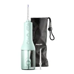 Irigator Bucal Sonicare HX3826/24 Power Flosser Portabil, Verde, Philips