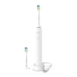 Periuta Electrica 3100 Sonicare HX4032/21, Alb + 2 Rezerve, Philips