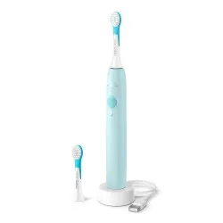 Periuta Electrica Kids Verde HX6500/23 + 2 Rezerve, Philips Sonicare