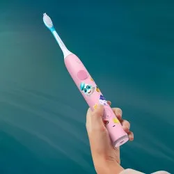 Periuta Electrica Kids Smart Roz HX6600/11 + 2 Rezerve, Philips Sonicare