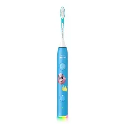 Periuta Electrica Kids Smart Bleu HX6600/12 + 2 Rezerve, Philips Sonicare