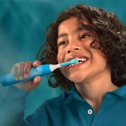 Periuta Electrica Kids Smart Bleu HX6600/12 + 2 Rezerve, Philips Sonicare
