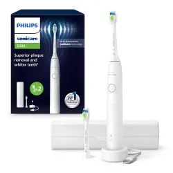 Periuta Electrica 5300 Alb + Toc HX7108/03, Philips Sonicare