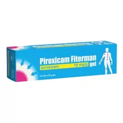 Piroxicam gel, 10 mg/g, 45 g, Fiterman