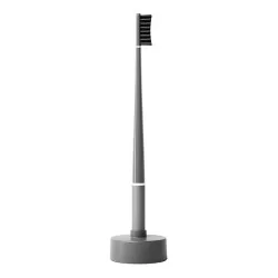 Periuta de Dinti cu Baza Calendaristica Soft Asphalt Grey, Piuma