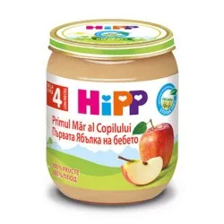 Piure primul mar al copilului Bio, 125g, HiPP