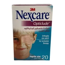 Plasture ocular Opticlude Junior 1537, 20 bucati, 3M Healthcare