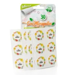 Stickere aromatizate cu citronella model summer 30 bucati, Los Mosquitos