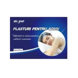 Plasturi pt Somn 8cm x 8cm -buc x 4 - Naturalia Diet