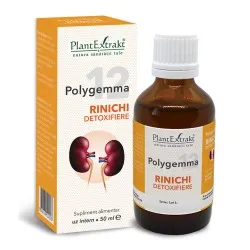 Polygemma 12, Rinichi detoxifiere, 50 ml, Plant Extrakt