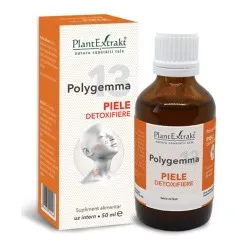 Polygemma 13 Piele detoxifiere, 50 ml, Plant Extrakt