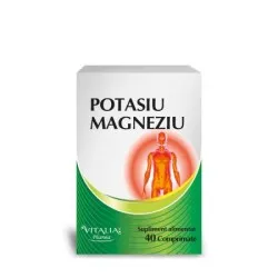 Potasiu si Magneziu -cpr x 40 - Vitalia