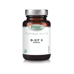D-Vit 3 2000IU , 20 tablete, Platinum Range, Power of Nature