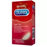 Prezervative Feel Thin, 12 bucati, Durex