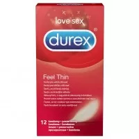 Prezervative Feel Thin, 12 bucati, Durex