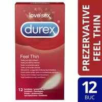 Prezervative Durex Feel Thin 12 bucati
