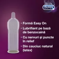 Prezervative Mutual Pleasure, 3 bucati, Durex
