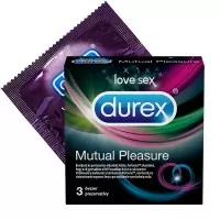 Prezervative Mutual Pleasure, 3 bucati, Durex