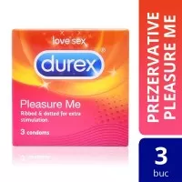 Prezervative Pleasure Me, 3 bucati, Durex