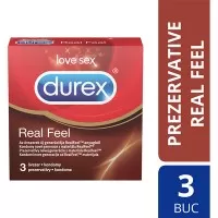 Prezervative Durex Real Feel 3 buc