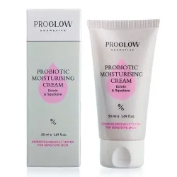 Crema hidratanta Probiotic cu Postbiotice, Ectoină și Squalan 50 ml, ProGlow