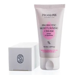 Crema hidratanta Probiotic cu Postbiotice, Ectoină și Squalan 50 ml, ProGlow