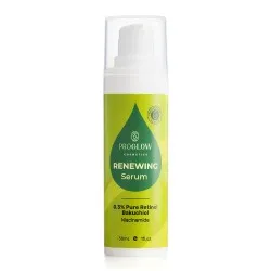 Ser antirid, RENEWING Serum, 0.3% Retinol incapsulat, Bakuchiol si Niacinamida, 30ml, ProGlow