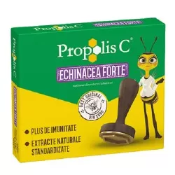 Propolis C Echinacea Forte, 20 comprimate, Fiterman Pharma