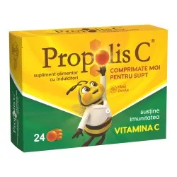 Propolis C, 24 comprimate moi pentru supt, Fiterman Pharma