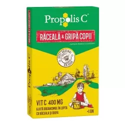 Propolis C raceala si gripa kids +1an, 8 plicuri, Fiterman Pharma