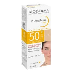 Protectie solara foarte inalta anti-roseata AR SPF50+ Photoderm, 30 ml, Bioderma