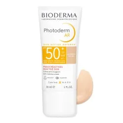 Protectie solara foarte inalta anti-roseata AR SPF50+ Photoderm, 30 ml, Bioderma