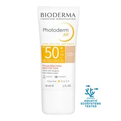 Protectie solara foarte inalta anti-roseata AR SPF50+ Photoderm, 30 ml, Bioderma