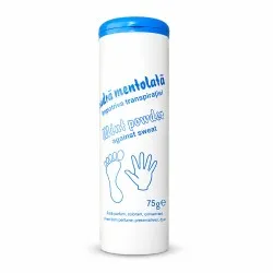 Pudra mentolata impotriva transpiratiei, 75 g, Mebra