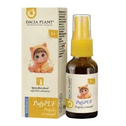 Spray cu propolis si musetel PufyPUF, 20 ml, Dacia Plant