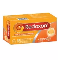 Redoxon cu aroma de portocale, 30 comprimate efervescente, Bayer