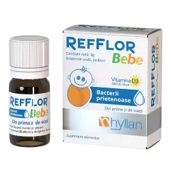 Refflor Bebe, solutie orala 10 ml, Hyllan