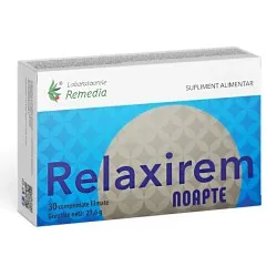 Relaxirem Noapte, 30 comprimate, Remedia