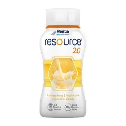 Resource 2.0 cu aroma de vanilie, 4 x 200 ml, Nestle