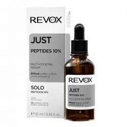 Serum pentru fata Just Peptides 10% Multi-Cocktail, 30ml, Revox