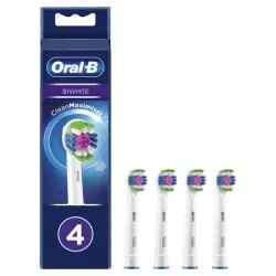 Rezerve periuta de dinti electrica 3D White, 4 buc, Oral-B